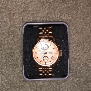 Fossil Rose Gold Watch